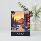 Carte Postale Bend, Oregon, Voyage (Debout devant)