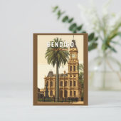 Carte Postale Bendigo Australia Travel Art Vintage (Debout devant)