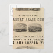 Carte Postale Benedict et Burnham Manufacturing Company (Devant / Derrière)