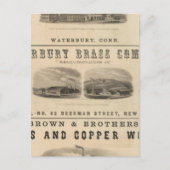 Carte Postale Benedict et Burnham Manufacturing Company (Devant)