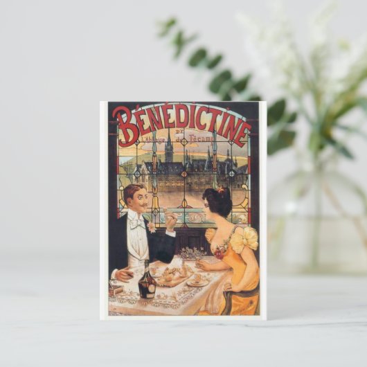 Carte Postale Bénédictine (Debout devant)