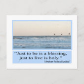 Carte Postale bénédiction (Devant)