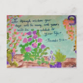 Carte Postale bénédiction (Devant)