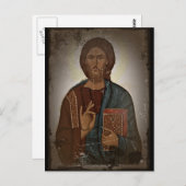 Carte Postale Bénédiction de Jésus (Devant / Derrière)