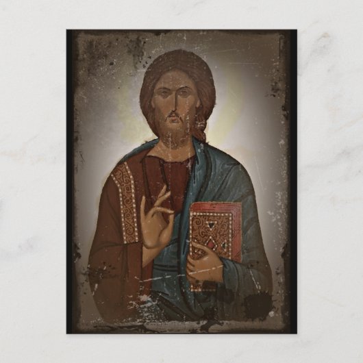 Carte Postale Bénédiction de Jésus (Devant)