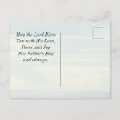 Carte Postale Bénédiction de la fête des pères, numéros 6:24 Pha (Dos)