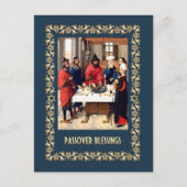 Carte Postale Bénédiction de la Pâque. Art (Devant)