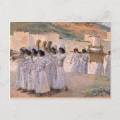 Carte Postale Bénédiction de la Pâque. Art (Devant)