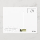 Carte Postale Bénédiction de la Pâque. Art (Dos)