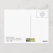 Carte Postale Bénédiction de la Pâque. Art (Dos)