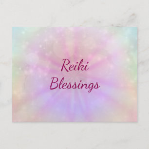Carte Postale Bénédiction de Reiki
