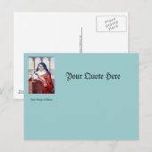 Carte Postale Bénédiction De Saint Brigid (Devant / Derrière)