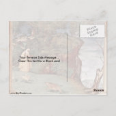 Carte Postale Bénédiction De St. Clare Par Lorenzo Lotto (Dos)