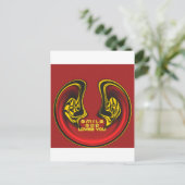 Carte Postale Bénédiction d'en haut : L'Amour de Dieu Salutation (Debout devant)