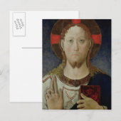 Carte Postale Bénédiction du Christ (Devant / Derrière)