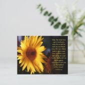 Carte Postale Bénédiction Irlandaise (Debout devant)