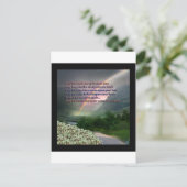 CARTE POSTALE BÉNÉDICTION IRLANDAISE (Debout devant)