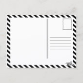 Carte Postale bénédiction kwanzaa sophistiquée (Dos)