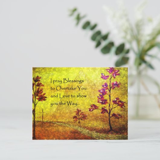 Carte postale Bénédictions (Debout devant)