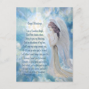 Carte Postale Bénédictions d'ange