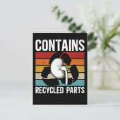 Carte Postale Bénéficiaire d'une greffe de rein mignon (Debout devant)