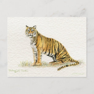 Carte postale Bengale Tiger