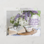 Carte Postale Béni de paix (Devant / Derrière)