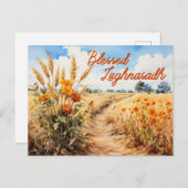 Carte Postale Béni Lughnasadh (Devant / Derrière)