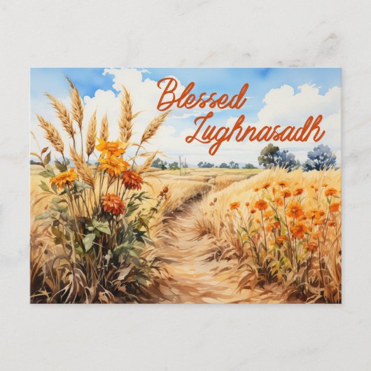 Carte Postale Béni Lughnasadh (Devant)