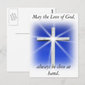 Carte Postale Béni par Dieu (Devant / Derrière)