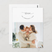 Carte Postale Béni, Salutation, Photo de famille, Script sourian (Devant / Derrière)