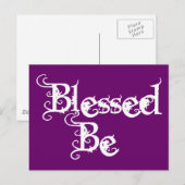 Carte Postale Béni Soit (Devant / Derrière)