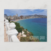 Carte Postale Benidorm Playa Levante Beach et Océan (Devant)
