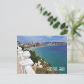 Carte Postale Benidorm Playa Levante Beach et Océan (Debout devant)