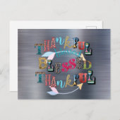 Carte Postale Bénie et Reconnaissante  (Devant / Derrière)