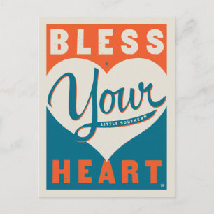 Carte Postale Bénissez votre coeur