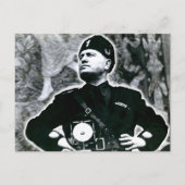 Carte Postale Benito Mussolini (Devant)