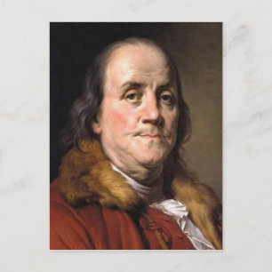 Carte Postale Benjamin Franklin