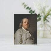 Carte Postale Benjamin Franklin (Debout devant)
