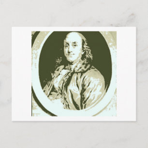 Carte Postale Benjamin Franklin