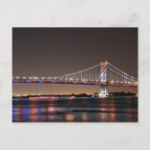 Carte postale Benjamin Franklin Bridge (Devant)