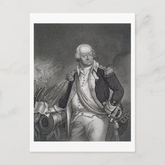 Carte Postale Benjamin Lincoln (gravure) (Devant)