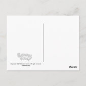 Carte Postale Benny Blue - Gros Amour (Dos)