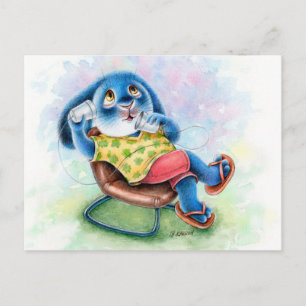 Carte Postale Benny Blue - Parlez ce que vous voulez entendre ca