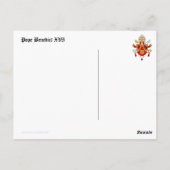 Carte Postale Benoît XVI (Dos)
