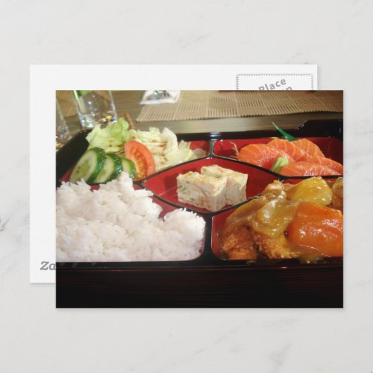 Carte Postale bento (Devant / Derrière)