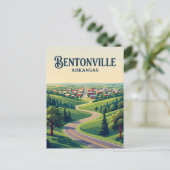 Carte Postale Bentonville États-Unis (Debout devant)