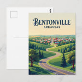 Carte Postale Bentonville États-Unis (Devant / Derrière)