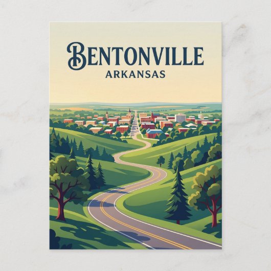 Carte Postale Bentonville États-Unis (Devant)