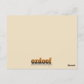 Carte Postale Benza | Sunset Stage @ Rainbow Serpent '09 (Dos)